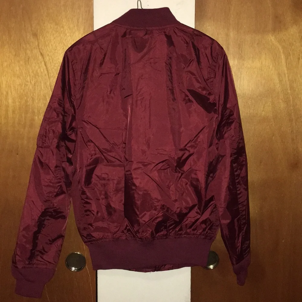 🍷 NWT LON - NYC Across the Pond Bomber Jacket